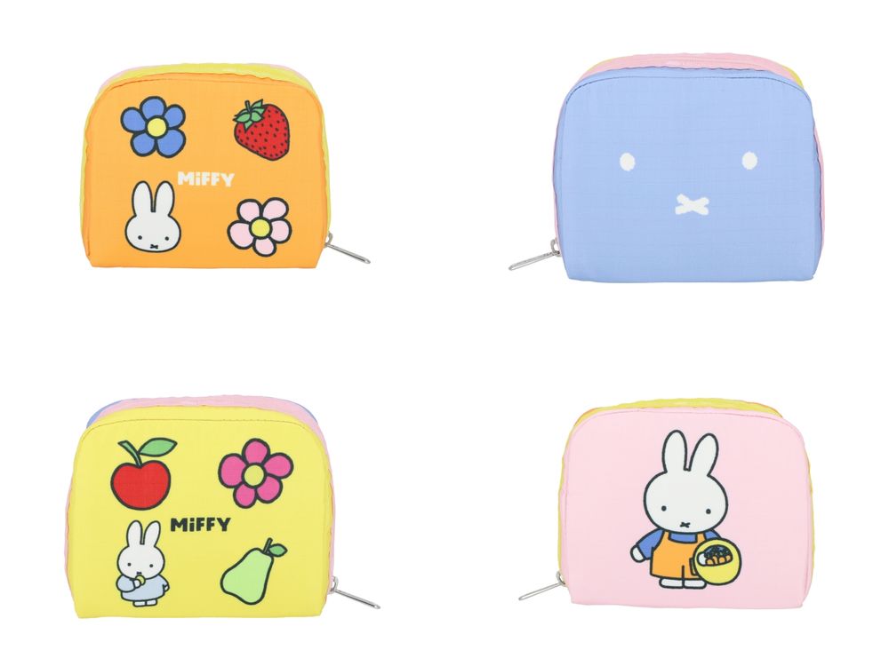 以為Kitty就結束了嗎？！LeSportsac再推Miffy聯名！雙面「兔兔小臉」直接投降結帳！-15