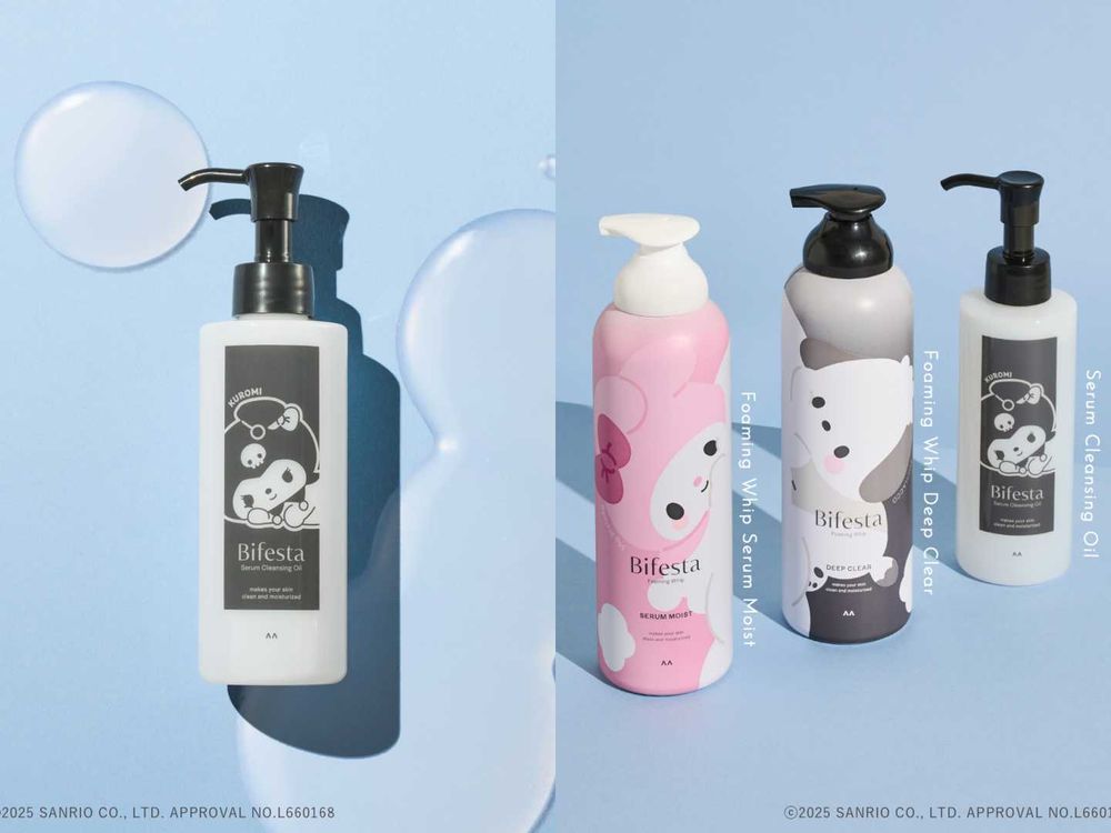 日本10款可愛聯名美妝2025回顧！大耳狗去毛孔卸妝膏、三麗鷗盲盒護手霜、KITTY電熱睫毛夾，收藏控直接淪陷！-4