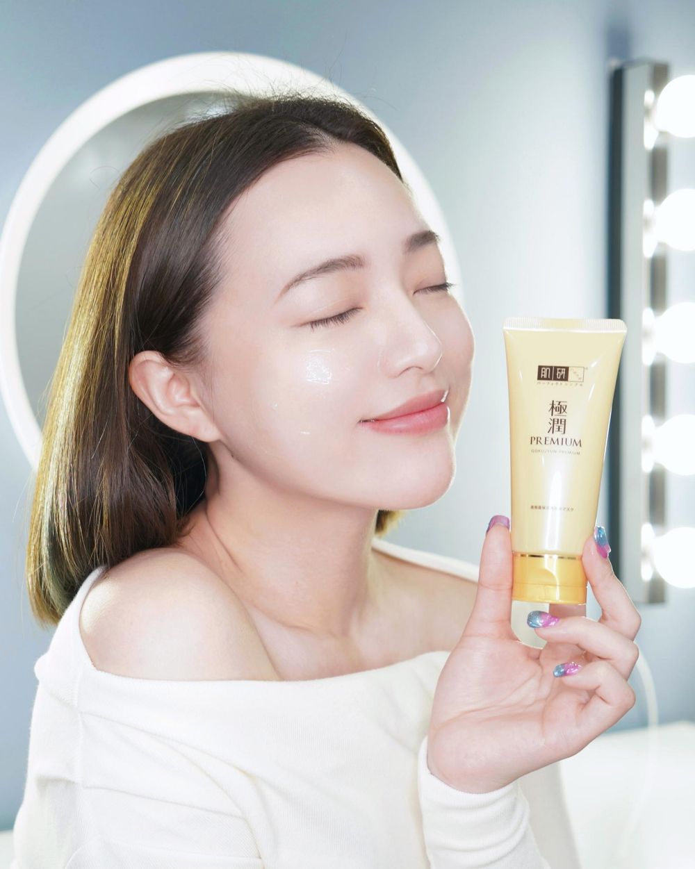 夜間只要這一步，一覺醒來水潤在線！就靠這罐肌研保濕晚安凍膜！-3