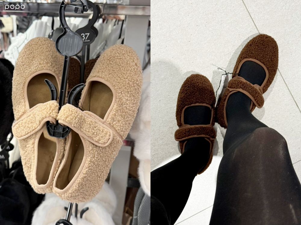 脆友狂推的Net毛毛鞋是這雙！瑪莉珍鞋+軟Q鞋底一雙才299元！豹紋色超難搶、趁補貨快衝！-3