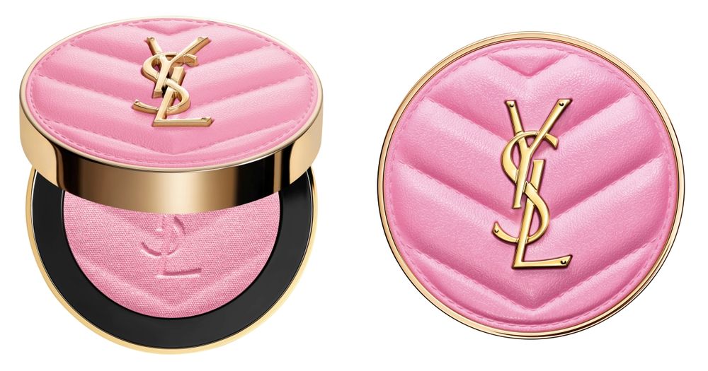 2026必收藏專櫃彩妝！YSL把星光閃粉灑進「皮革腮紅、嫩唇凍、水唇膏」，一抹展現輕透裸光＋細閃水光！-7