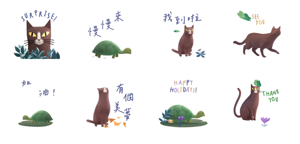 2026一月17款免費LINE貼圖來了！超可愛「LINE FRIENDS、反應過激的貓」全都要手刀下載！-12
