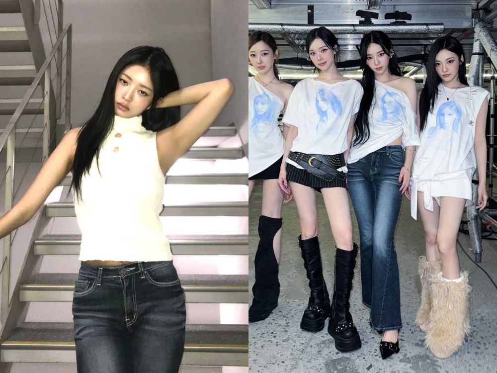 難怪比例這麼好！韓星愛穿3大牛仔褲品牌找到了！「這牌」是韓妞長腿作弊神器？！-6