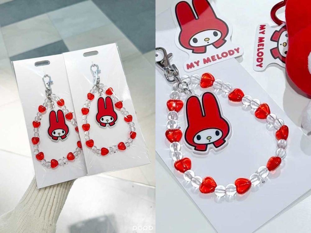 超難搶！日牌Heather推出美樂蒂聯名！化妝包、吊飾百元收、娃娃吊飾有遇到快結帳！-6