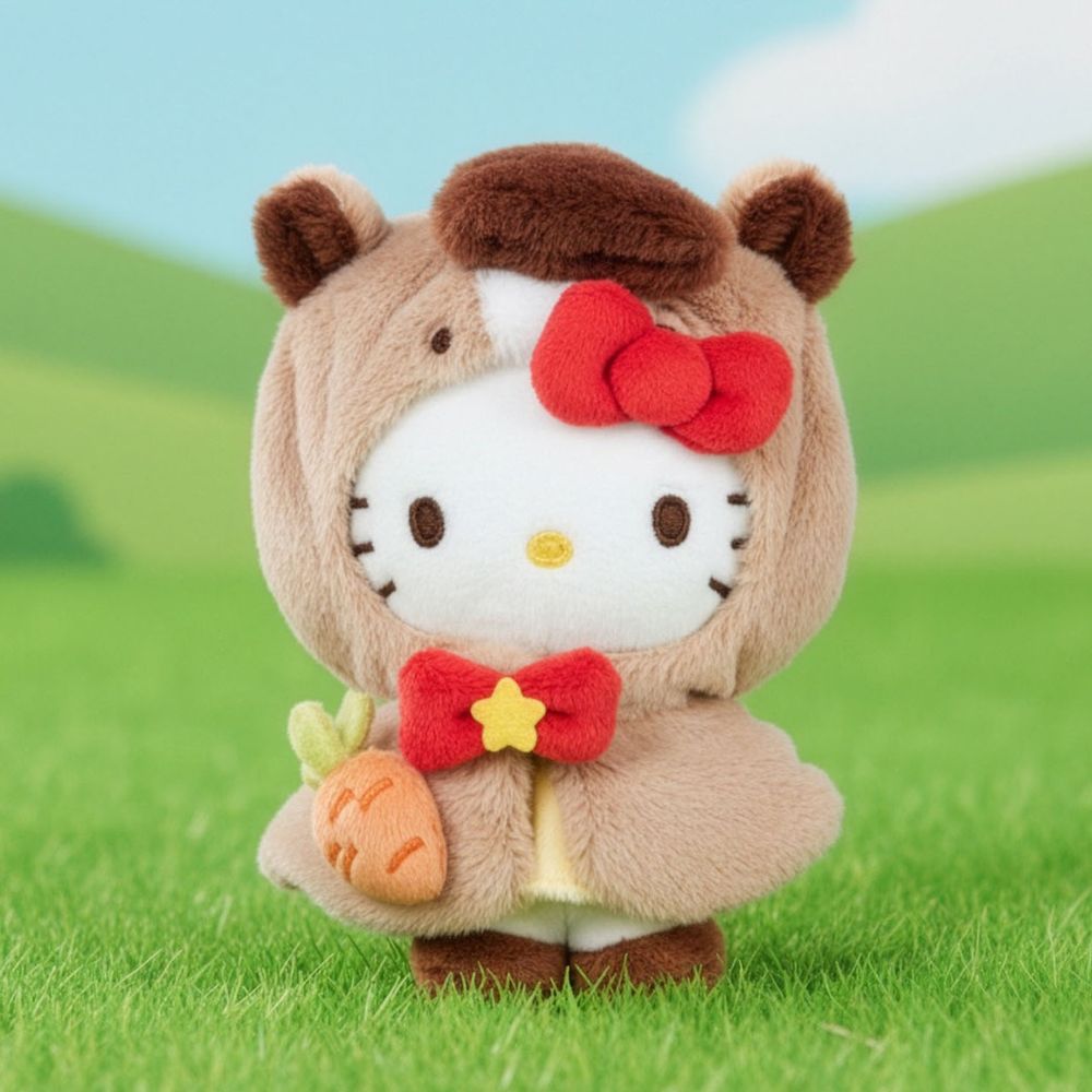 7-11開賣2026馬年限定Hello Kitty周邊！超可愛「小馬裝凱蒂貓玩偶、招福公仔」全都要帶回家！-2