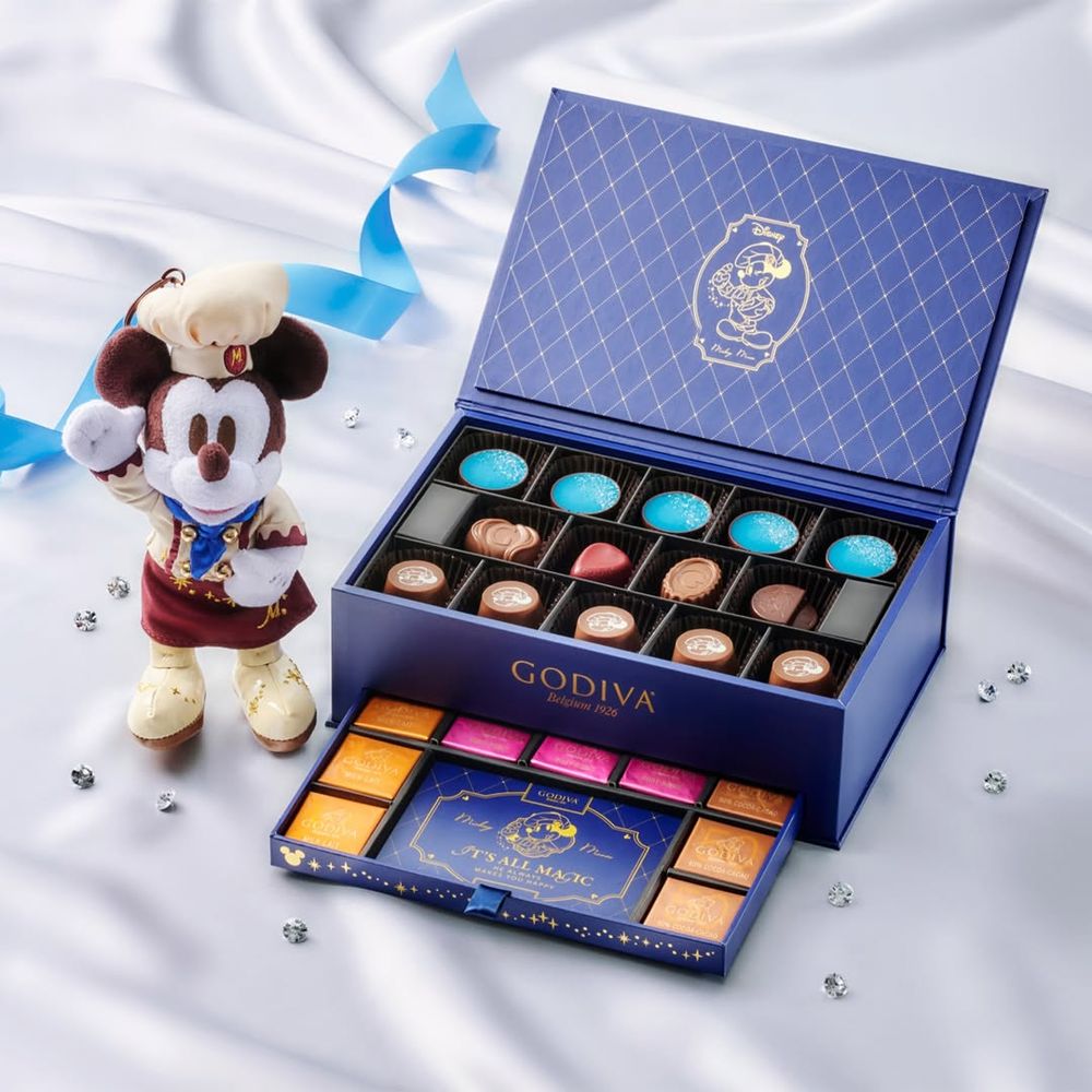 2026情人節限定甜點推薦！GODIVA迪士尼聯名「甜點師米奇玩偶+巧克力禮盒」告白絕對成功！-4