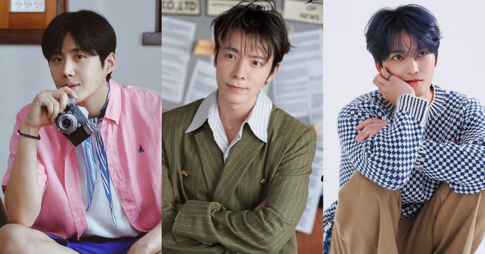 完全不顯老！2026邁入40歲的逆齡韓星男神，金在中根本逆生長，東海、金宣虎少年感爆棚！-1