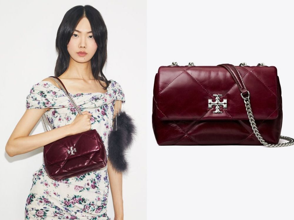過年買來犒賞自己！TORY BURCH新年限定「小馬吊飾、酒紅KIRA肩背包」美到不行！-2