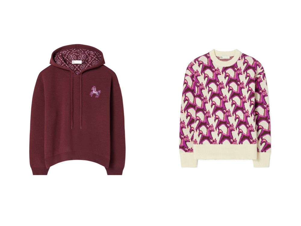 過年買來犒賞自己！TORY BURCH新年限定「小馬吊飾、酒紅KIRA肩背包」美到不行！-5