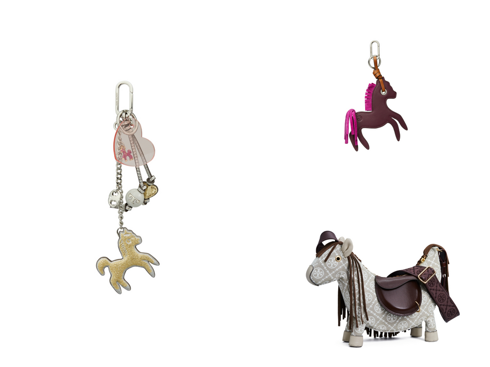 過年買來犒賞自己！TORY BURCH新年限定「小馬吊飾、酒紅KIRA肩背包」美到不行！-7