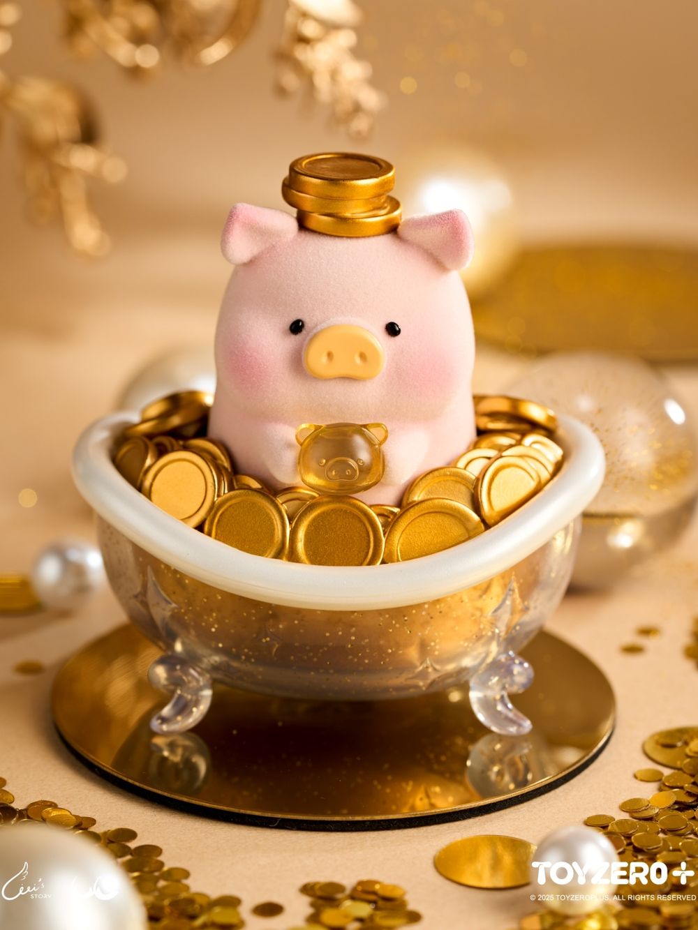 2026新年必買開運福袋！罐頭豬LuLu福袋「達摩豬豬玩偶&浴豬滿盆公仔」可愛翻、全家就買得到！-3