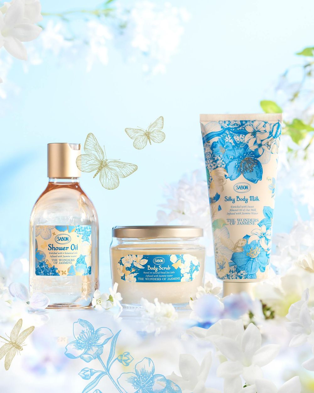 SABON璀璨茉莉限量回歸！以茉莉綠葉、梨子、蓮花香調，把黎明前的清新水氣留在護手霜與磨砂膏裡！-19