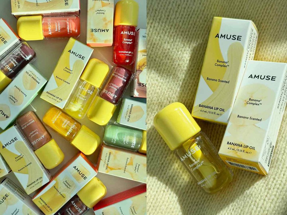 少女心直接融化！張員瑛同款AMUSE香蕉唇油，用超級食物光澤＋香氣、養出天生嘟嘟粉唇！-3