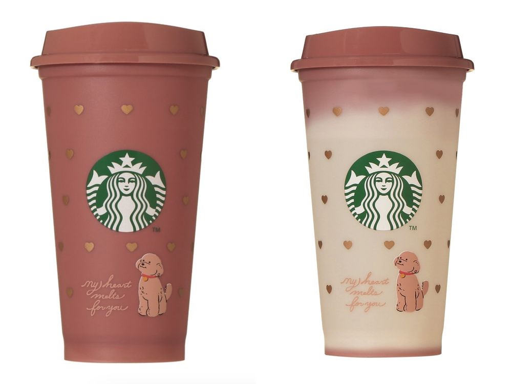 日本星巴克2026情人節限定商品太燒！超可愛「巧克力馬克杯、貴賓狗愛心變色水杯」這天開賣！-2