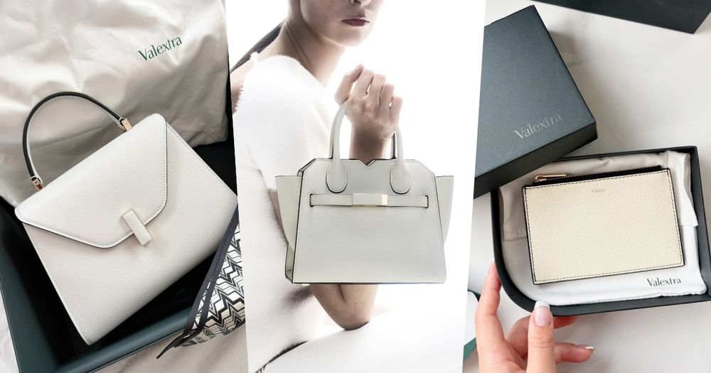 白色包包天花板！豪門愛牌Valextra雲舞白系列！經典梯形包、後背包...低調又美到不行！-1