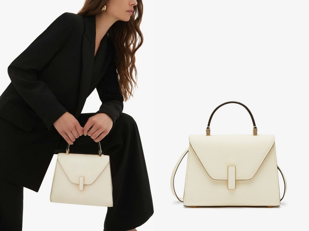 白色包包天花板！豪門愛牌Valextra雲舞白系列！經典梯形包、後背包...低調又美到不行！-5