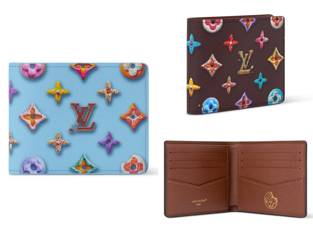 看起來超好吃？！LV悄悄上架「甜甜圈老花」系列！卡夾、皮夾一萬多起入手！-3