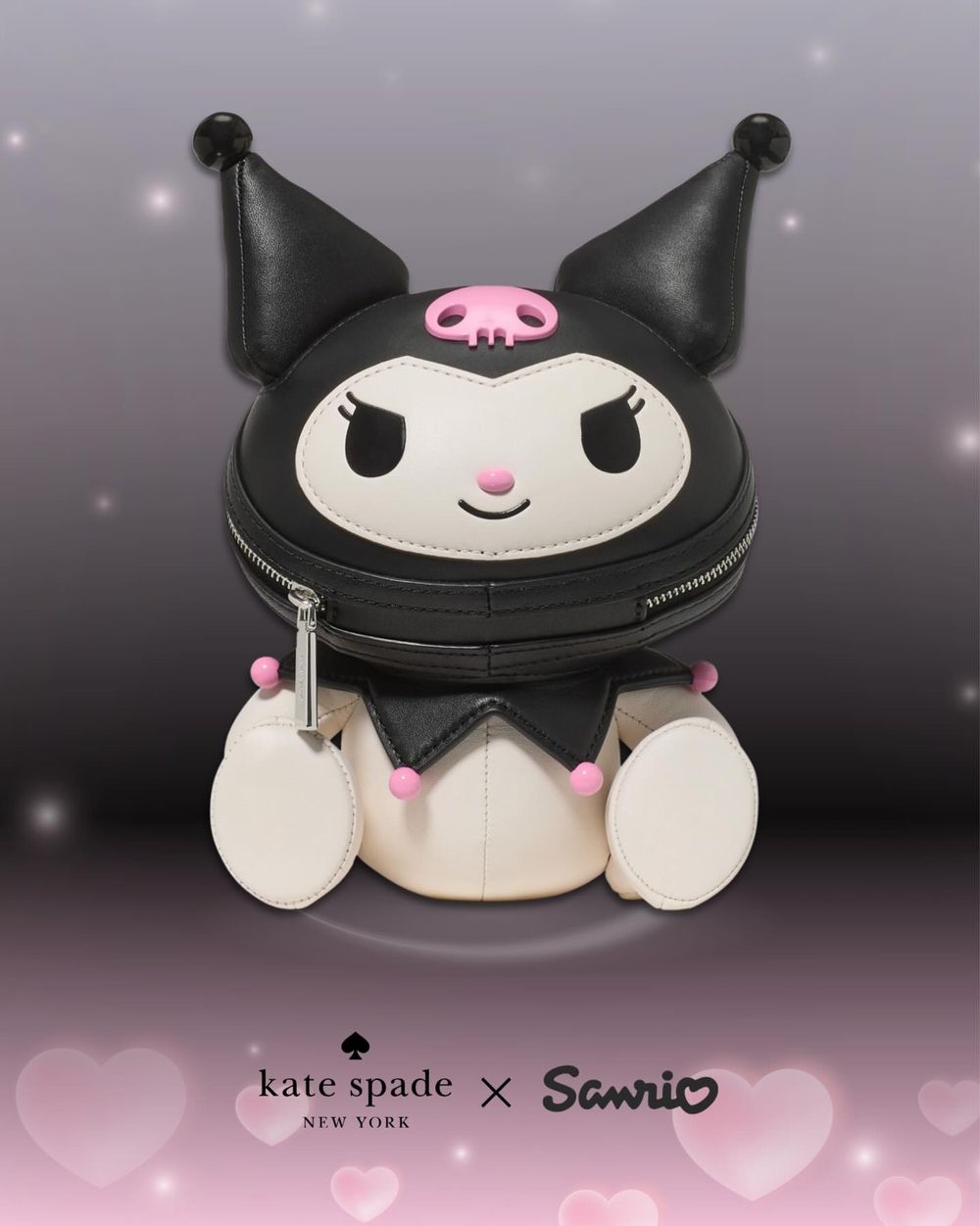 三麗鷗聯名買沒完！Kate Spade驚喜推出Kitty、酷洛米、美樂蒂「包包、吊飾」可愛發瘋！-3