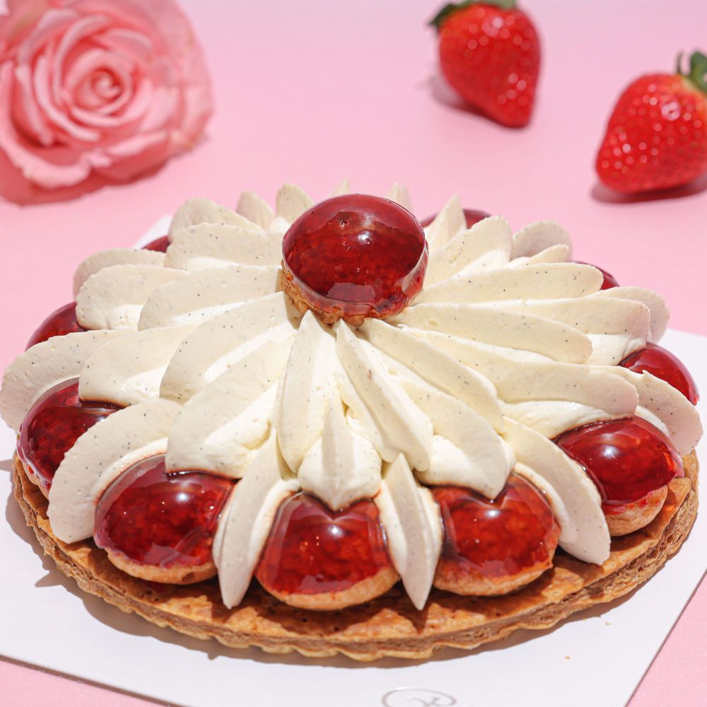 韓國超人氣甜點KITCHEN205要來台灣了！爆炸療癒「巧克力草莓蛋糕、冬日草莓帕妃」酸甜風味太欠吃！-6