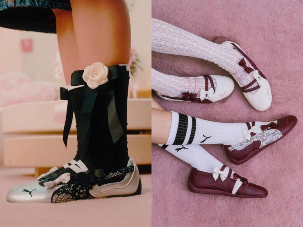 這回真的忍不了！PUMA推出「蕾絲版」Speedcat芭蕾球鞋！限定四色一次看、高級酒紅最燒！-3