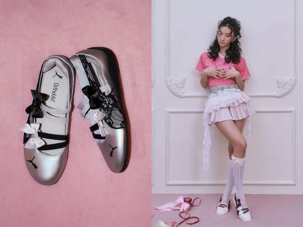 這回真的忍不了！PUMA推出「蕾絲版」Speedcat芭蕾球鞋！限定四色一次看、高級酒紅最燒！-6
