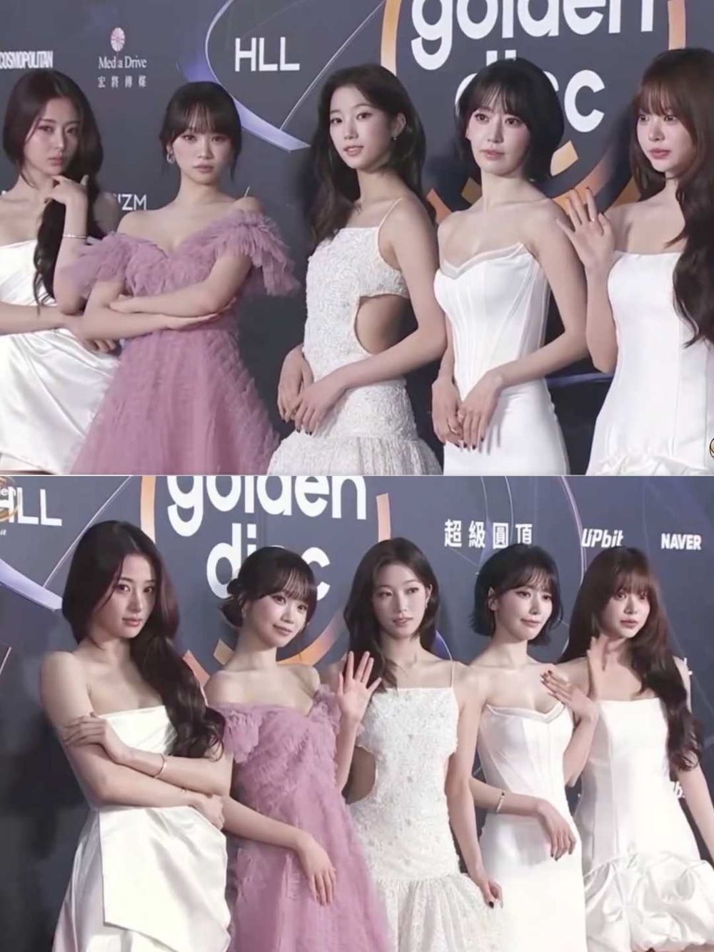 台北大巨蛋星光炸裂！2026金唱片紅毯女神直擊，IVE、文佳煐美出新高度，Jennie霸氣紅馬甲禮服、女王氣勢滿分！-4