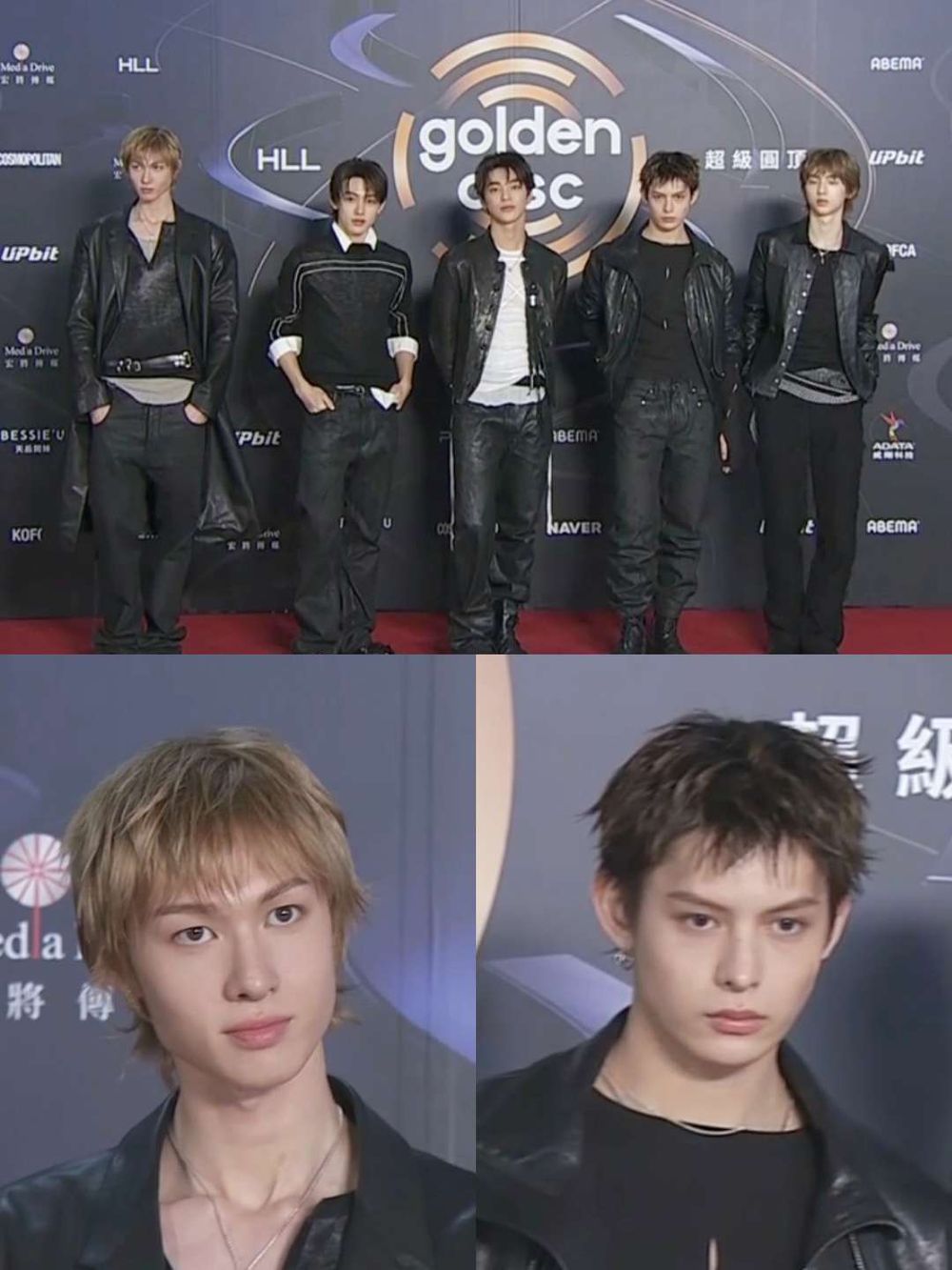 老公集散地！2026金唱片「紅毯男神」一次看！SKZ、ATEEZ全黑造型霸氣登場、氣場直接拉滿！-3