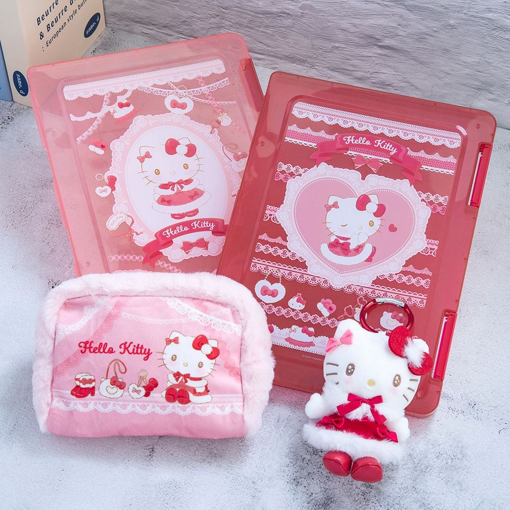 7-11開賣「Hello Kitty暖呼呼抽抽樂」！超可愛「毛絨披風Hello Kitty玩偶、凱蒂貓拖鞋」全都想要！-3