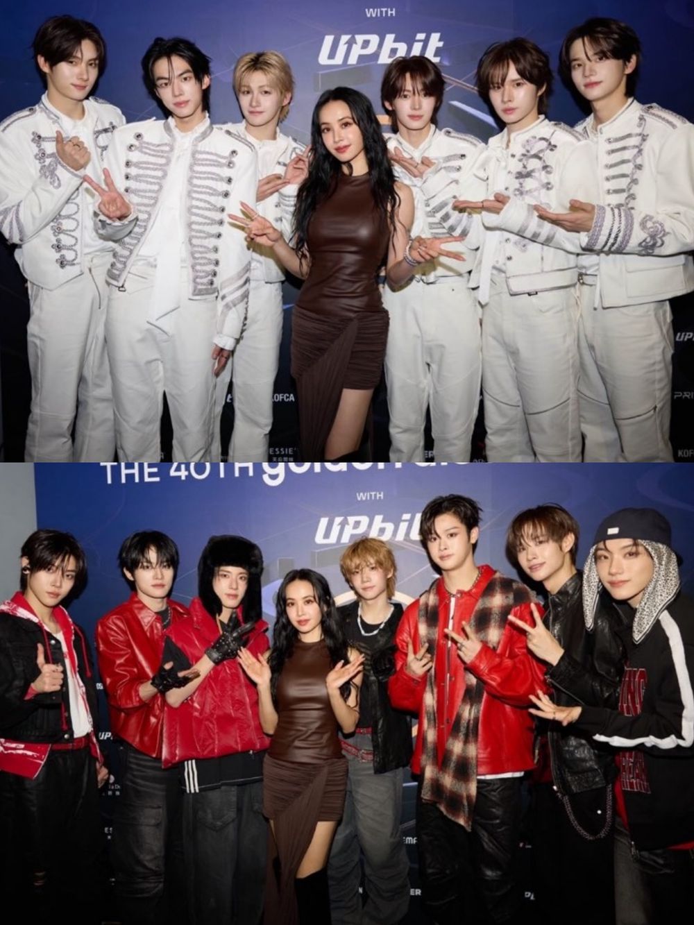 姐昨天又熬夜了～蔡依林金唱片典禮後發文！「CORTIS、TWS、許光漢」眾男神後台合照太精彩！-4