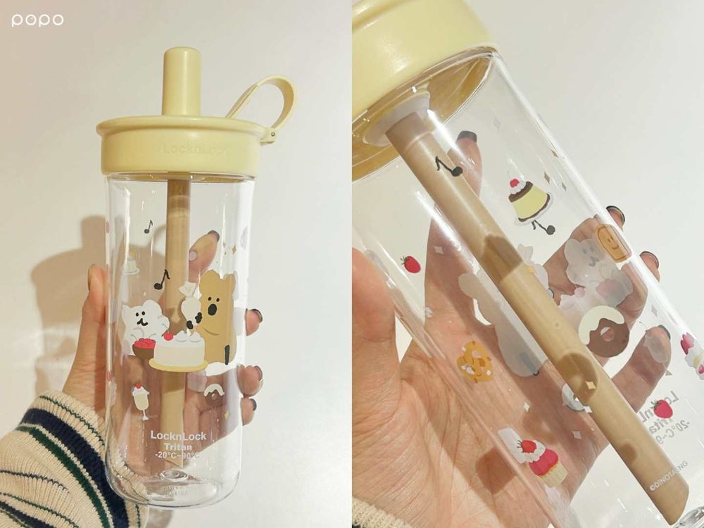 樂扣樂扣跟矮袋鼠DINOTAENG聯名了！超可愛QUOKKA&BOBO吸管水杯、保鮮盒、萬用提袋全都想要！-7