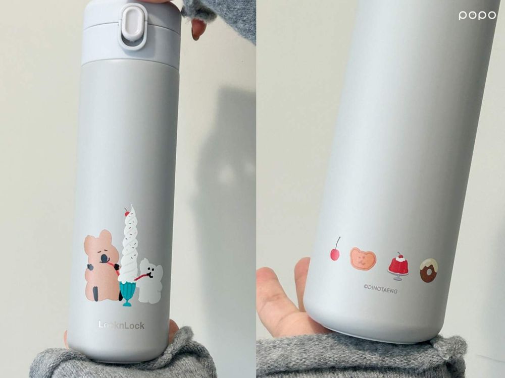 樂扣樂扣跟矮袋鼠DINOTAENG聯名了！超可愛QUOKKA&BOBO吸管水杯、保鮮盒、萬用提袋全都想要！-5
