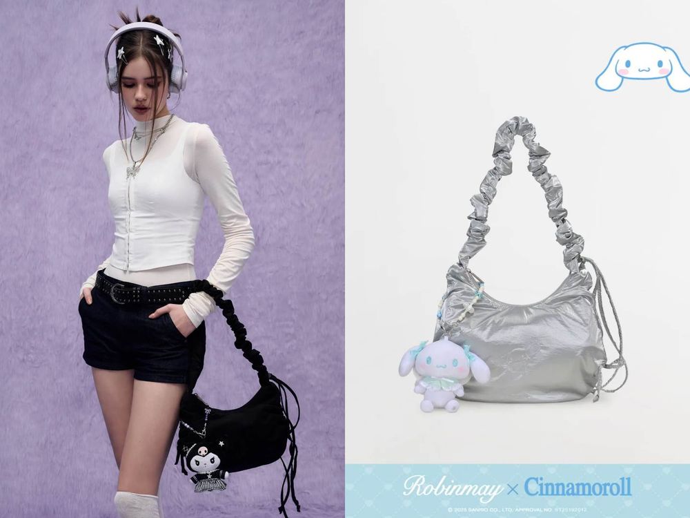 雙倍可愛暴擊！Robinmay推出三麗鷗「大耳狗、酷洛米」聯名！大頭吊飾官網快被掃光！-7