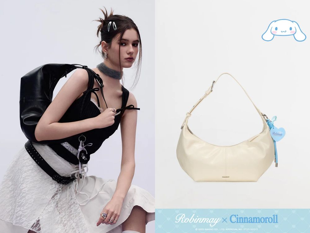 雙倍可愛暴擊！Robinmay推出三麗鷗「大耳狗、酷洛米」聯名！大頭吊飾官網快被掃光！-8
