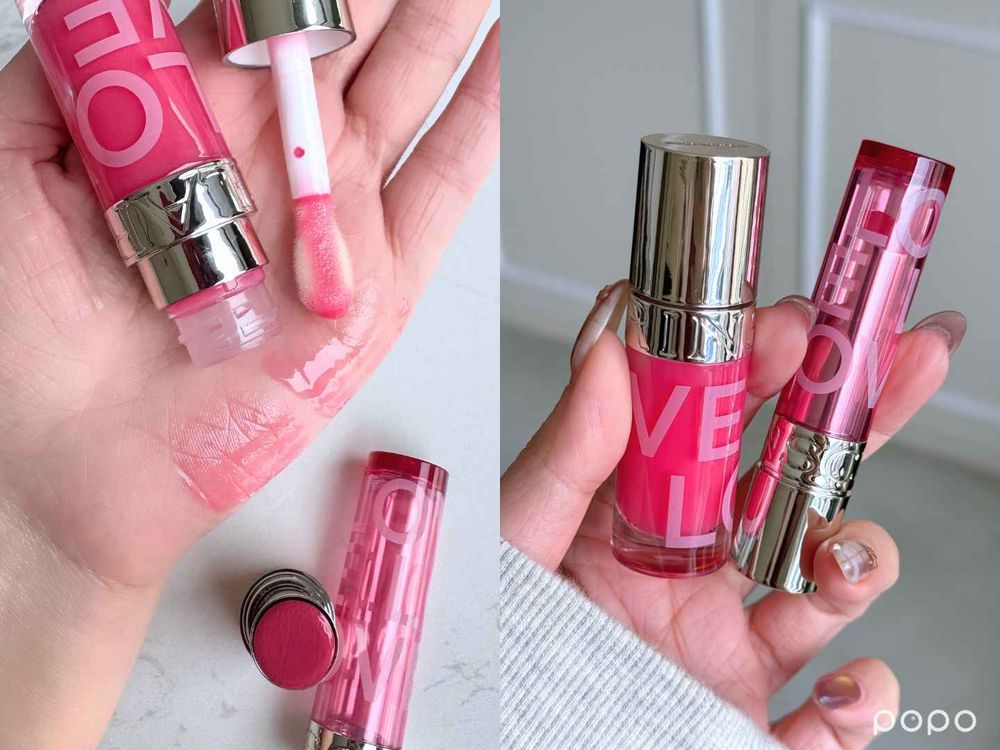 克蘭詩2026情人節限定美妝！美唇油限定新色「31玫瑰之吻」、固態美唇油、玫瑰定妝噴霧、護手霜一次收齊！-11