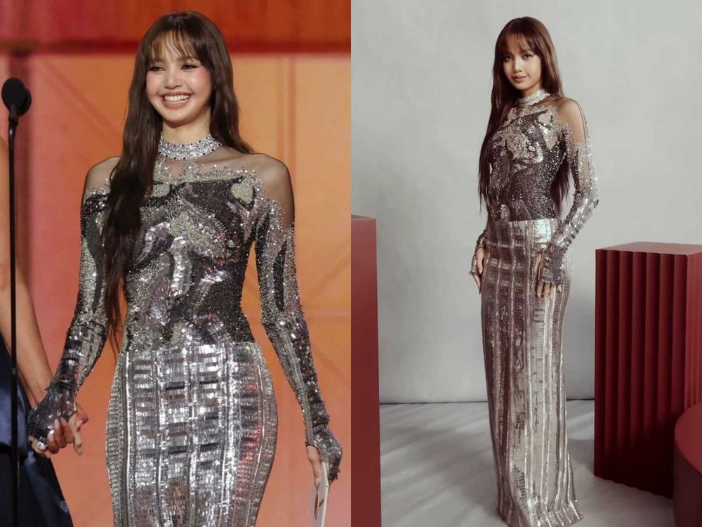 最美頒獎人降臨！Lisa金球獎兩套「封神禮服」找到了！BVLGARI未公開系列她搶先戴！-3