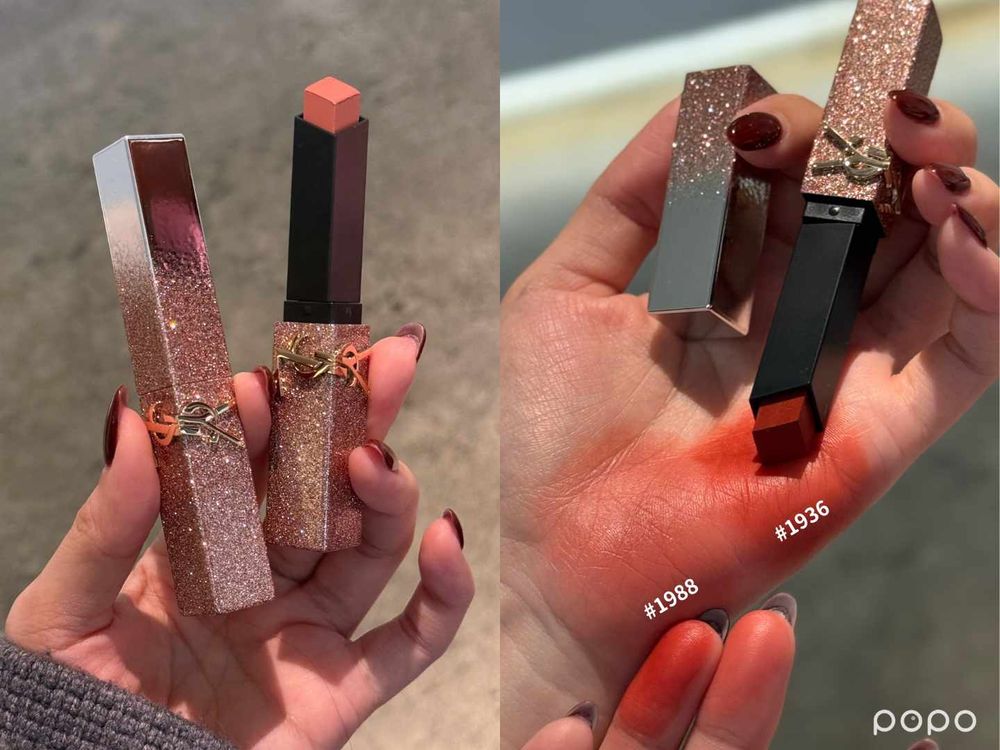 Rosé同款最美氣墊來了！YSL 2026情人節限定彩妝「粉銀燦光系列」光蜜唇膏、裸粉4色眼影盤...，美到心痛！-18