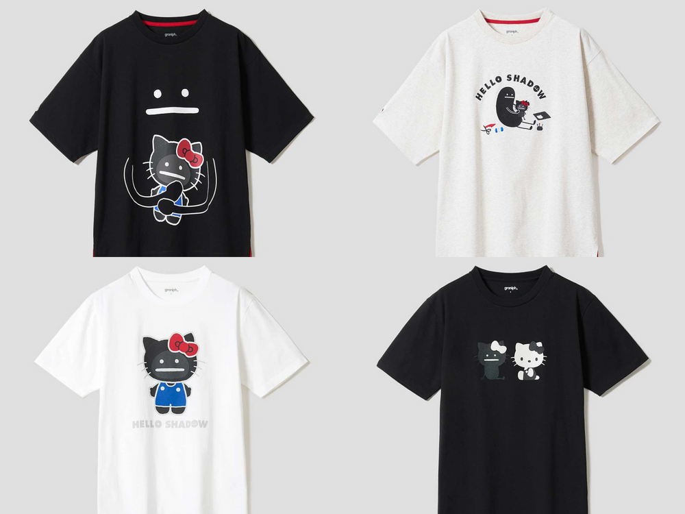 這隻Kitty長不太一樣？日牌graniph聯名Hello Kitty「影子凱蒂貓」意外可愛、趁官網還有貨快搶！-8