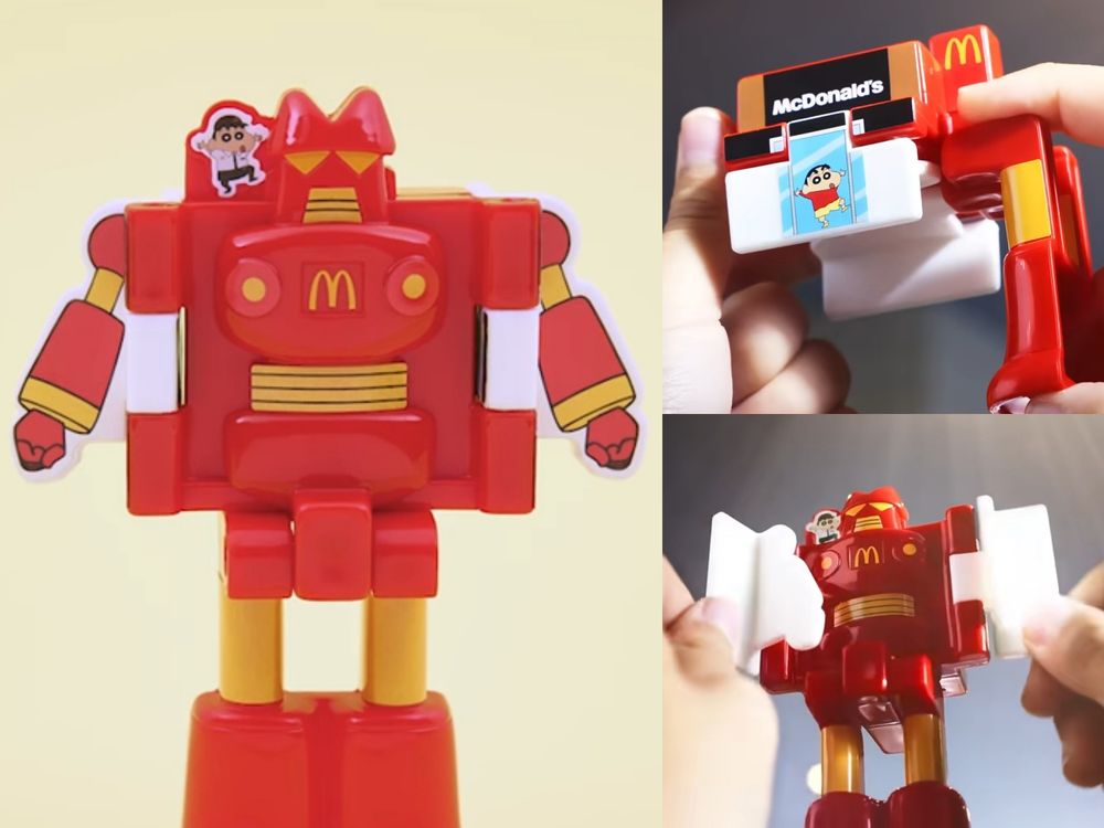 日本麥當勞會不會太犯規！超可愛「蠟筆小新店員玩具車」&「布丁狗小時鐘」同步免費送、這天登場！-5