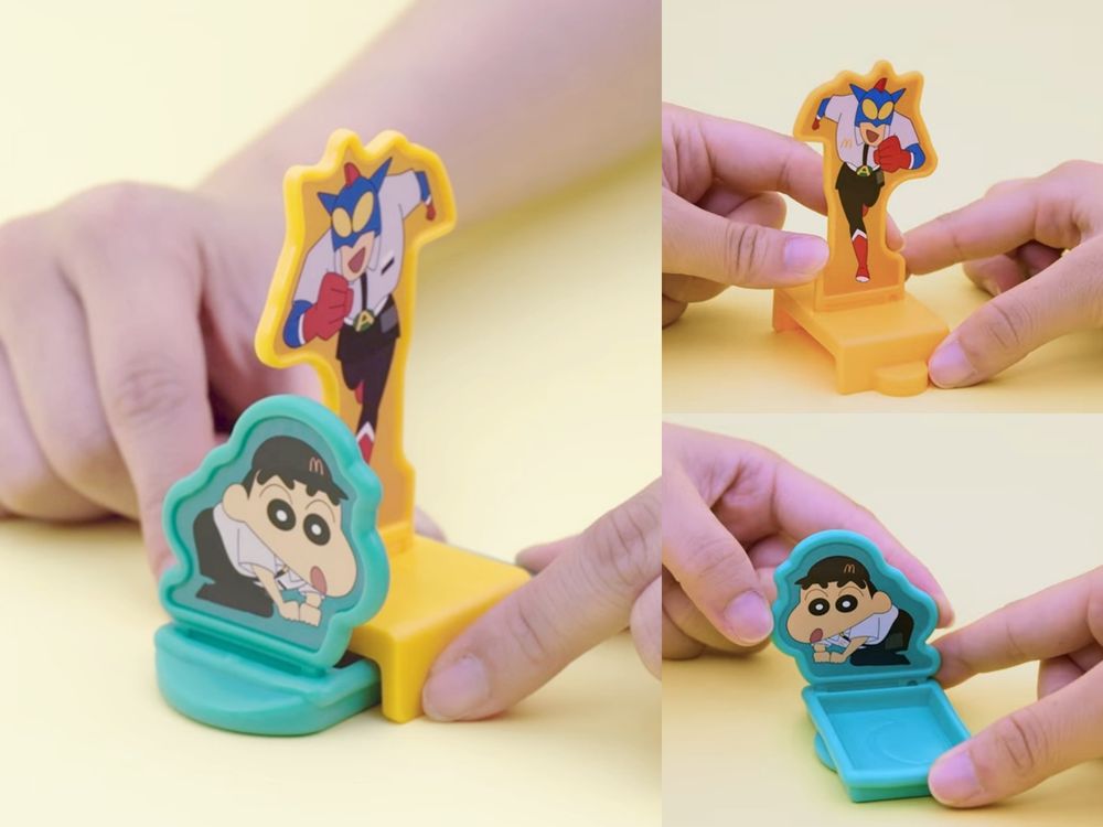 日本麥當勞會不會太犯規！超可愛「蠟筆小新店員玩具車」&「布丁狗小時鐘」同步免費送、這天登場！-6