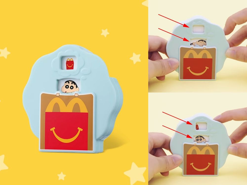日本麥當勞會不會太犯規！超可愛「蠟筆小新店員玩具車」&「布丁狗小時鐘」同步免費送、這天登場！-9