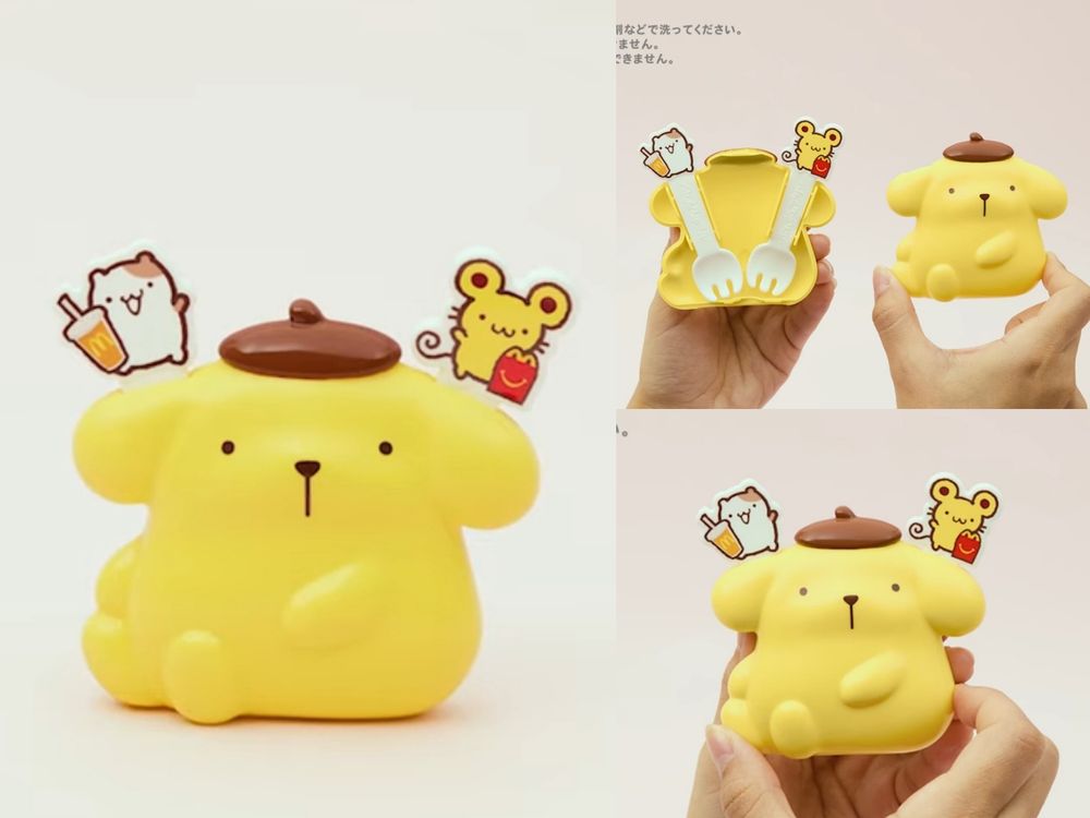 日本麥當勞會不會太犯規！超可愛「蠟筆小新店員玩具車」&「布丁狗小時鐘」同步免費送、這天登場！-13