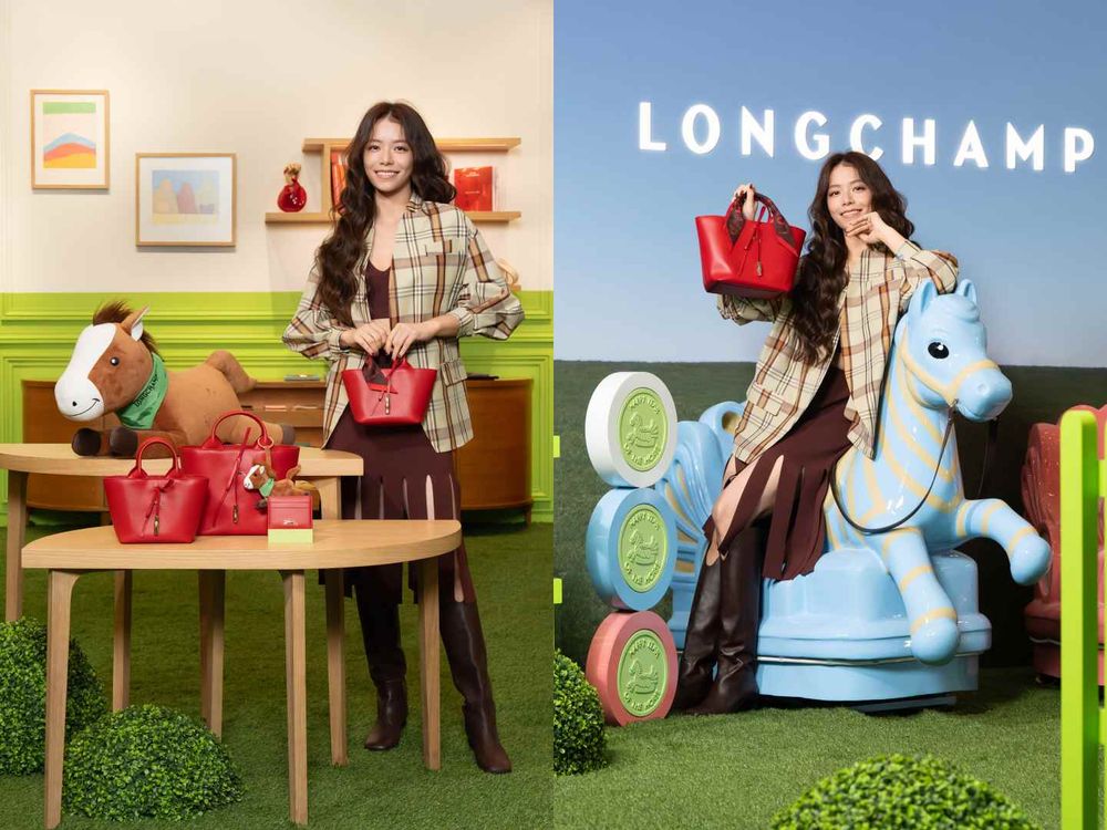 快衝拍照！Longchamp「搖搖馬樂園」空降台北101！限定小馬吊飾、掛上包包帶來好運氣！-8