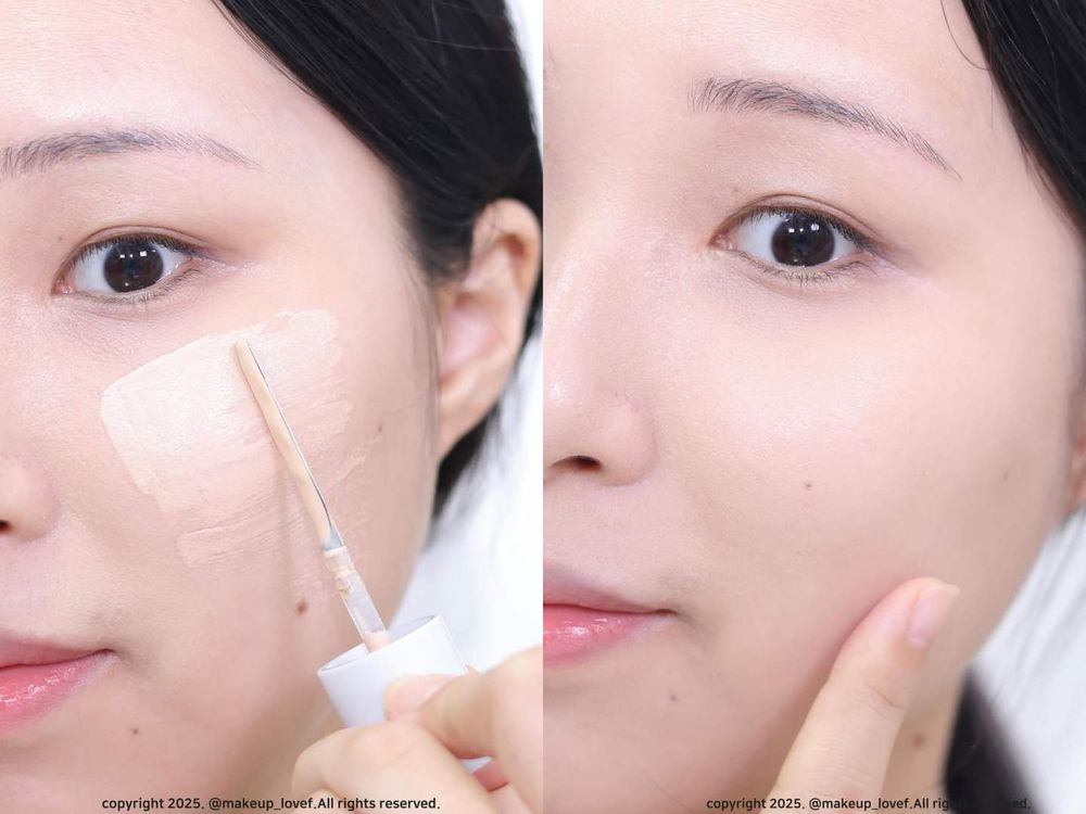 專業彩妝師不說的秘密！台韓爆話題「粉底抹刀」推薦，不用粉刷也能貼到犯規，一抹開、原生高級底妝秒完成！-4