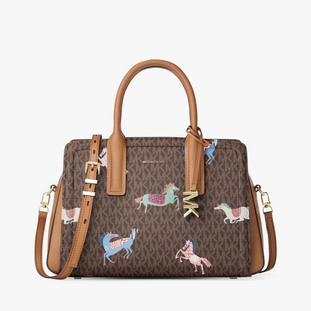 2026過年走春就靠它！9款馬年開運限定包！Longchamp酒紅手提包、MK小馬包招來好運氣！-8