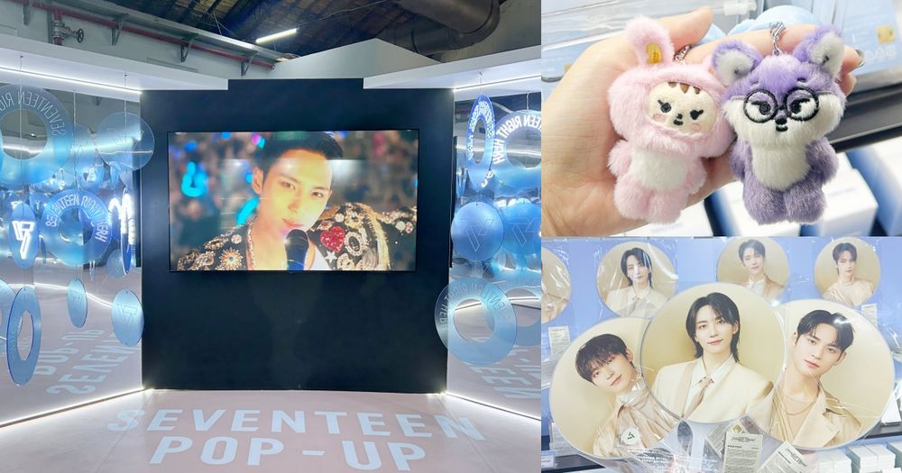 SEVENTEEN快閃店在松菸！鏡面沈浸式空間太好拍、「蹦蹦小夜燈&大臉應援扇」必買周邊價格一次看！-1