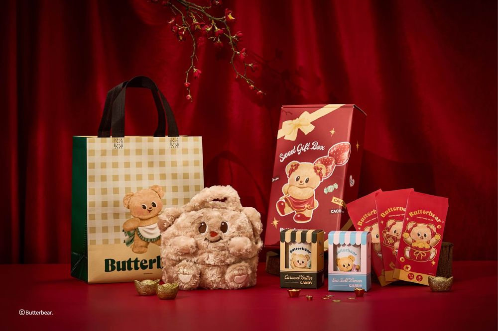 可愛到暈倒！CACO、Wave Shine聯名泰國人氣Butterbear奶油小熊！快閃店這天開始！-6