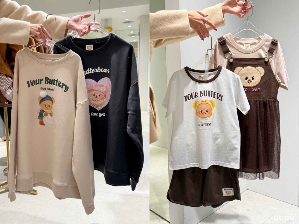 可愛到暈倒！CACO、Wave Shine聯名泰國人氣Butterbear奶油小熊！快閃店這天開始！-11