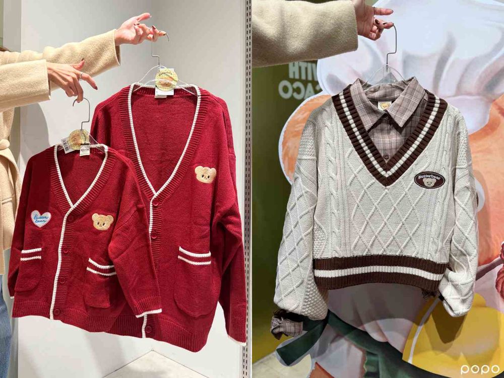 可愛到暈倒！CACO、Wave Shine聯名泰國人氣Butterbear奶油小熊！快閃店這天開始！-10