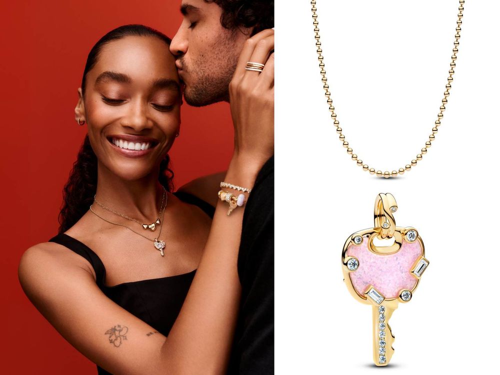 禮物提前準備好！Pandora 2026情人節系列來了！「愛心紅寶石」鑰匙吊飾、項鍊...打開另一半的心！-6