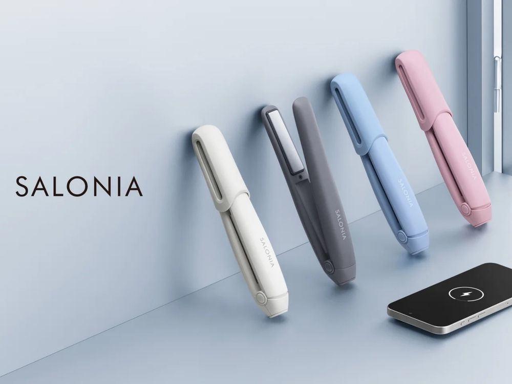 日本唐吉訶德上市秒殺、2026補貨到！SALONIA可為手機充電的「無線離子夾」，電池可拆還能帶上飛機！-2